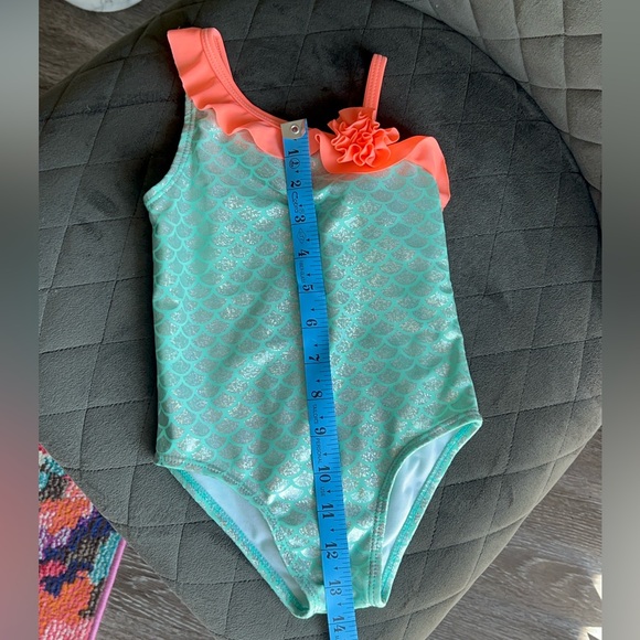 Baby Buns, Girls, Ruffled, One Piece, Swimsuit. - Picture 7 of 7